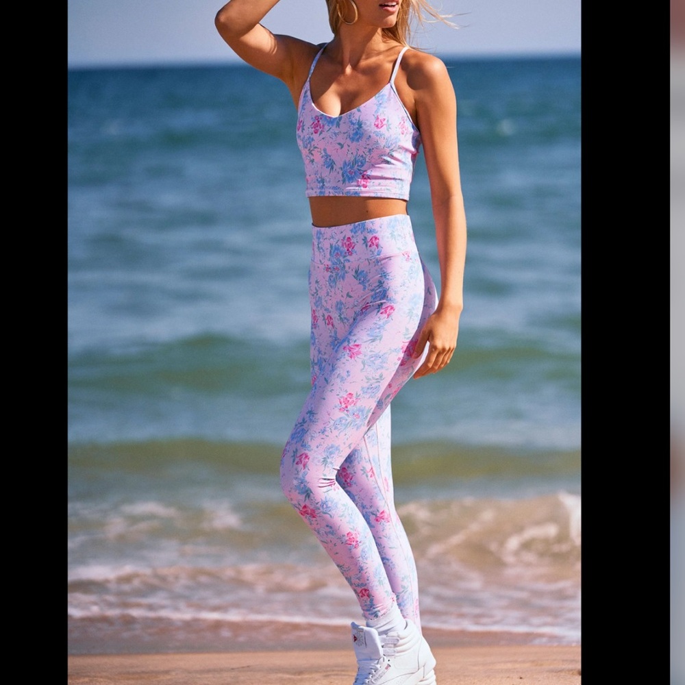 Bandier x LoveShackFancy Workout Set, Size L